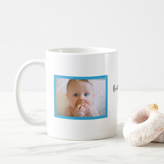 Mug Fête des pères photo personnalisée (Avec donut)