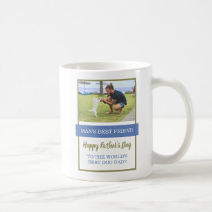 Mug Fête des pères photo personnalisée du meilleur 