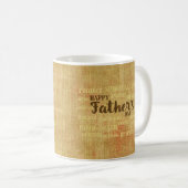 Mug Fête des pères religieux, Qualités du père (Devant droit)