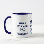 Mug FÊTE DES PÈRES Santé mentale (Gauche)