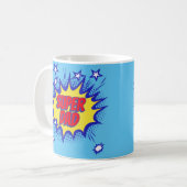 Mug Fête des pères Superdad pour papa   (Devant gauche)