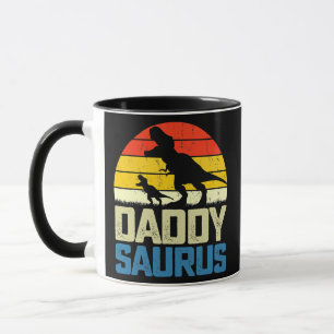 Mug Fête des pères vintage Daddysaurus