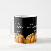 Mug Fête d'Halloween avec citrouille vintage (Devant gauche)