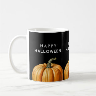 Mug Fête d'Halloween avec citrouille vintage