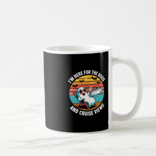 Mug Fête d'Halloween : Ici pour les Huées et les Vues