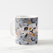 Mug Fête d'Halloween "Treat or Trick" Bois Loft Design (Devant gauche)