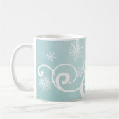 Mug Fête du Cheval de neige Noël (Gauche)
