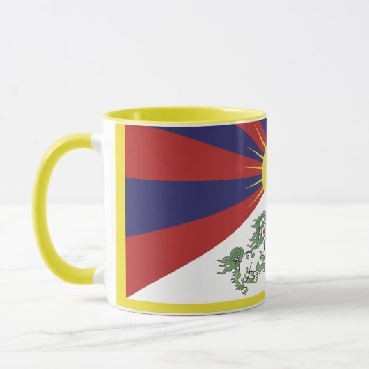 Mug Fête du Drapeau Tibet / Himalaya (Gauche)