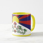 Mug Fête du Drapeau Tibet / Himalaya (Devant droit)