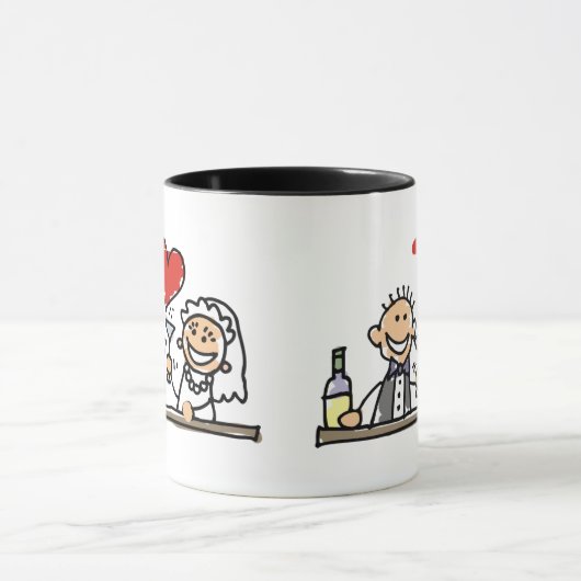 Mug Fête du mariage (Centre)