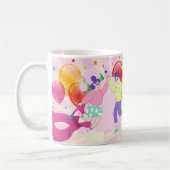 Mug Fête du Masque Carnaval et amoureux de la fête (Gauche)