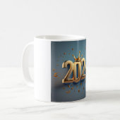 Mug Fête du Nouvel An 2024 - Bonne 2024 (Devant gauche)