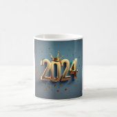 Mug Fête du Nouvel An 2024 - Bonne 2024 (Centre)