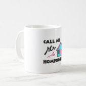 Mug Fête du réchauffement du foyer Appelez-moi Mr. Pro (Devant gauche)