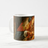 Mug Fête du Rose Garlands Angel par Albrecht Durer (Devant gauche)