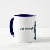 Mug Fête fantôme dans le cimetière (Devant gauche)