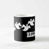 Mug Fête Fantôme Halloween Mug, Noir (Centre)