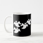 Mug Fête Fantôme Halloween Mug, Noir (Gauche)