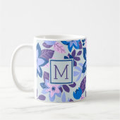 Mug Fête Florale de Noël moderne (Gauche)