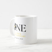 Mug Fête florale impeccable 1er anniversaire (Devant gauche)