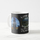 Mug Fête formidable une année une fête épique (Devant gauche)
