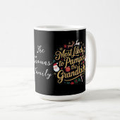 Mug Fête Gâtez les Petits-Enfants Graphique de Vacance (Devant droit)