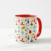 Mug Fête Mexicaine Buenos Días (Devant droit)