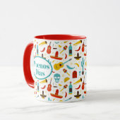Mug Fête Mexicaine Buenos Días (Devant gauche)