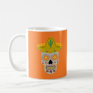 Mug Fête mexicaine du crâne mort