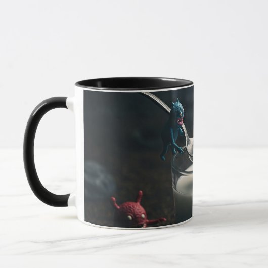 Mug Fête Monstrueuse : Lait et sucre (Gauche)