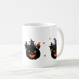 Mug Fête Prénatale Bébé Citrouille Sorcières d'Hallowe