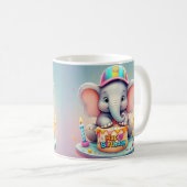 MUG " FÊTE SUCRE DE L'ÉLÉPHANT " (Devant droit)