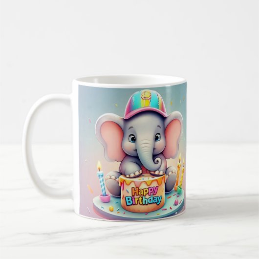 MUG " FÊTE SUCRE DE L'ÉLÉPHANT " (Gauche)