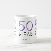 Mug Fêter 50 ans : soirée Purple 50 et fabuleuse moder (Centre)