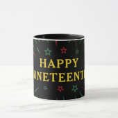 Mug Fêter l'indépendance des Noirs Joyeux Jeu du 11° (Centre)