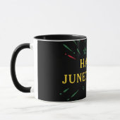 Mug Fêter l'indépendance des Noirs Joyeux Jeu du 11° (Gauche)