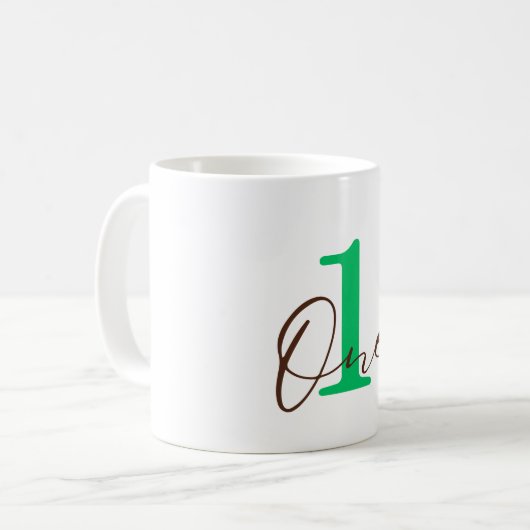 Mug Fêter ma première année (Devant gauche)