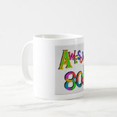 Mug fêter quatre-vingts superbes (Devant gauche)