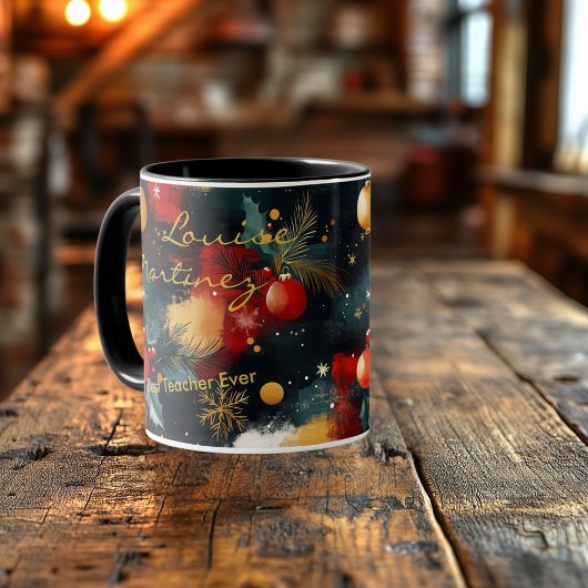 Mug Fêtes Artistiques Personnalisées - Conception 