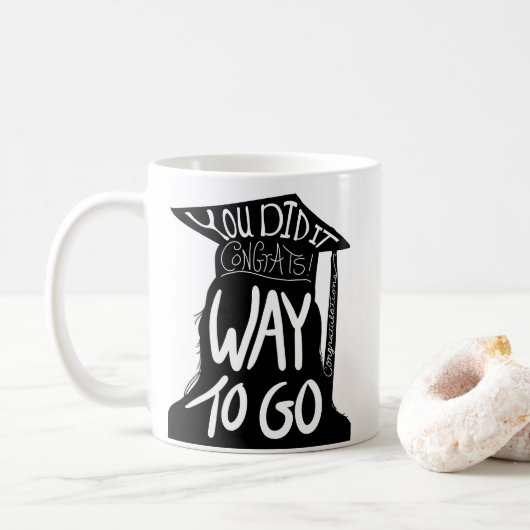 Mug Fêtes de fin d'études (Avec donut)