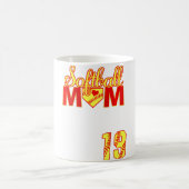 Mug Fêtes de maman au softball féminin #19 Fastpitch J (Centre)