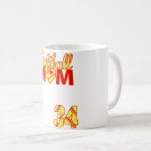 Mug Fêtes de Maman Fête des Mères #34 Fastpitch Jer (Devant droit)