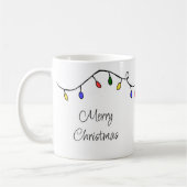 Mug Fêtes de Noël colorées (Gauche)