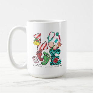 Mug Fêtes de Noël Gingerbread NICU Infirmière