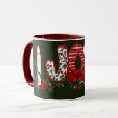 Mug Fêtes de Noël Joie (Devant gauche)