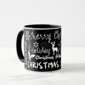 Mug Fêtes de Noël, motif de Noël (Devant gauche)