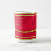Mug Fêtes de Noël : Rouge & Or (Centre)