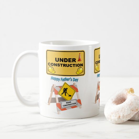 Mug Fêtes des pères (Avec donut)