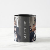 Mug Fêtes Grad Moderne Simple Photo personnalisée (Centre)