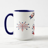 Mug "Fêtez comme si c'était 1776 !" Café/Thé (Gauche)